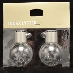 IKEA Package Lyster Curtain Rod Finials Pack of 2 Discontinued Clear 20028102 برای فروش آنلاین |  eBay