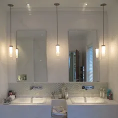 20 ایده برای روشنایی حمام تا شما را به بهترین شکل نشان دهد