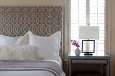 سرپوش خاکستری خاکستری - معاصر - اتاق خواب - فضای داخلی گندم سالی