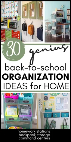 30 نابغه بازگشت به سازمان ایده های خانه