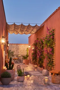 Une terrasse comme à مراکش