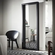 آینه SANDTORG ، مشکی ، 291 / 2x707 / 8 "- IKEA