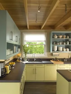 8 نکته برای کمک به شما در رنگ آمیزی کابینت های آشپزخانه لمینیت
