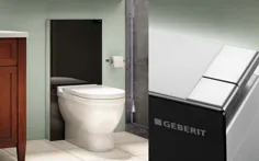 حامل دیواری Geberit - بهترین حامل توالت آویز دیواری