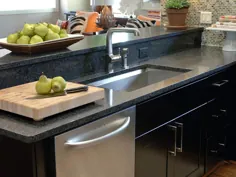 نمونه هایی از میزهای آشپزخانه سطح یکپارچه