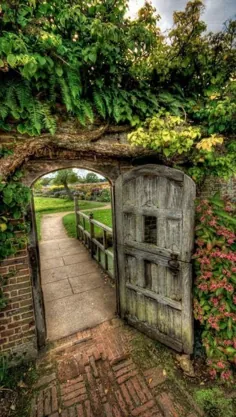 ایده های زیبای دروازه باغ |  باغ!