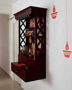 6 ایده برای مکان Puja برای خانه شما - هافو