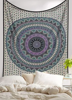 پوسترهای ملیله تابلویی Starry Night Mandala 30 X 40 اینچ Bohemian |  اتسی