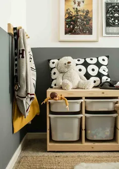 10 HAC TROFAST CREATIVE IKEA برای اتاق خواب کودکان