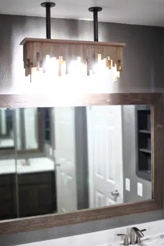 نحوه ساخت وسایل روشنایی حمام DIY از سقف - TheDIYPlan
