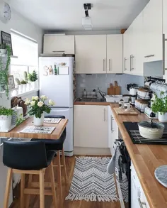 بهترین ایده های کوچک آشپزخانه برای آپارتمان ها - راحت و شیک