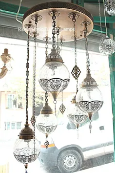 چراغ لوستر چراغ لوستر نور مراکشی |  اتسی
