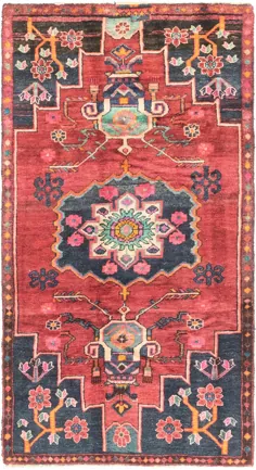 قرمز 3 '10 7 7' 3 فرش ایرانی فردوس