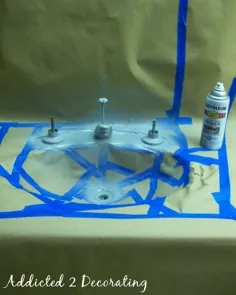 چگونه می توان شیر آب شیر خود را به درستی رنگ آمیزی کرد - ایده های مبلمان نقاشی شده