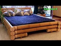 طراحی تختخواب بامبو ، ایده های تختخواب بامبو