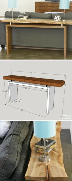 میز مبل بالایی شناور |  ابزار Kreg