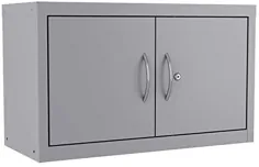 Hirsh Industries Space Solutions Huxley Wall Mount Cabinet Upper 18x30x13 Platinum