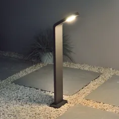 نور بولارد Elipta Insika - گرافیت - LED سفید گرم