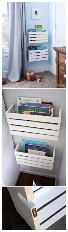 کتاب ایده های ذخیره سازی اتاق بچه ها