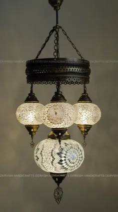 چراغ سقفی لوستر روشنایی مراکشی روشنایی ترکی |  اتسی