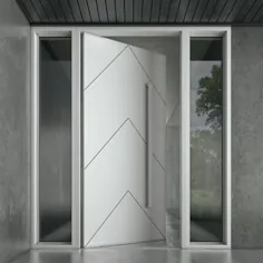 درب های ذن - درب های شیشه ای فولادی و درهای ورودی آهنی مدرن