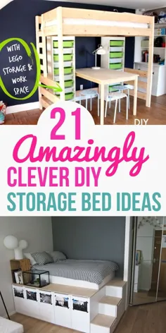 21 ایده کاملاً هوشمندانه برای ذخیره سازی در اتاق خواب - آشکارترین
