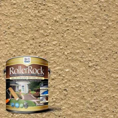 DAICH RollerRock 1 Gal.  پوشش بتونی بیرونی خود-آغازگر Harvest Tan-RRPL-HT-378 - انبار خانه