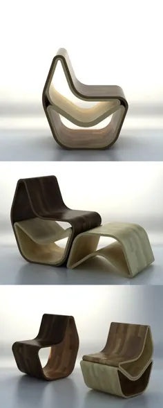 صندلی GVAL توسط OOO My Design