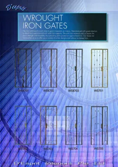 دروازه های آهن آهنی Desprit