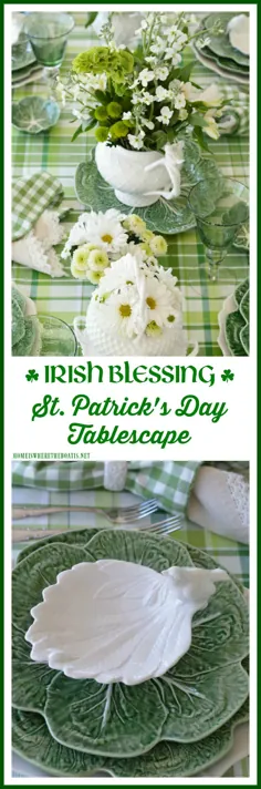 جدول روز سنت پاتریک با الهام از یک برکت ایرلندی
