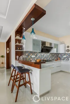 25 آشپزخانه باز از خانه های Livspace که به شما الهام می دهد یکی بخرید