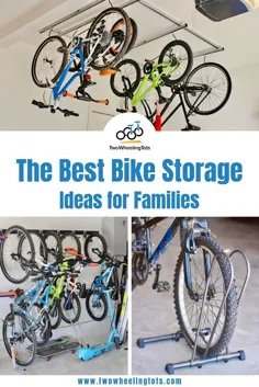 بهترین ایده های ذخیره سازی دوچرخه برای افراد و خانواده ها