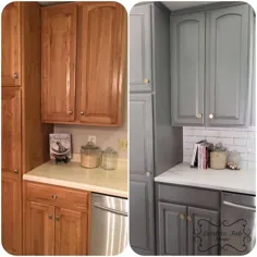 کابینت آشپزخانه کامل خاکستری
