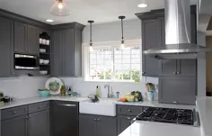 13 زیباترین آشپزخانه خاکستری که تاکنون دیده ایم