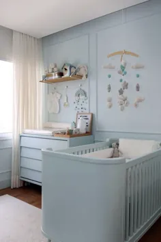 20 quartos de bebê seguros، práticos e confortáveis ​​- Simples Decoração