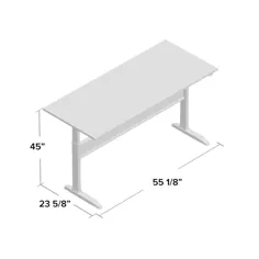 میز ایستاده قابل تنظیم ارتفاع Grattan