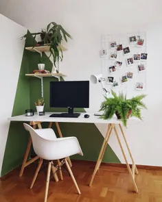 Mesa com cavalete: 7 ایده برای استفاده از هیچ دفتر خانه