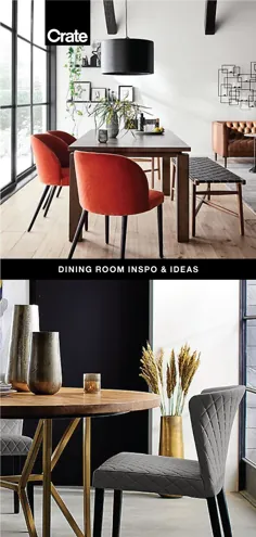 ایده ها و ایده های اتاق ناهارخوری