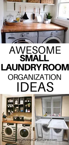 ایده های اتاق لباسشویی کوچک