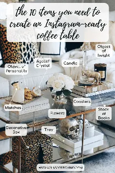 10 موردی که برای ایجاد یک میز قهوه آماده برای اینستاگرام نیاز دارید