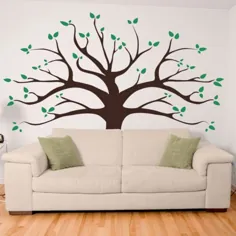 درخت خانوادگی - گرافیک تابلوچسبها دیوار برگردان دیواری