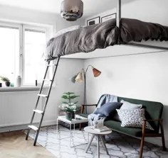 تخت تختخواب سفارشی صرفه جویی در فضا - طراحی COCO LAPINE