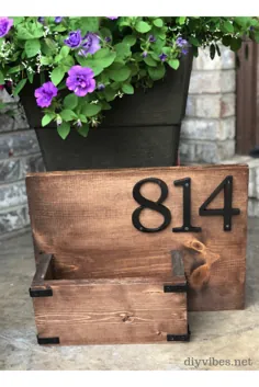 علامت شماره خانه DIY |  Vibes