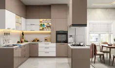 طرح های آشپزخانه باز هند برای خانه شما |  کافه طراحی