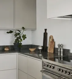 طرح آشپزخانه مینیمال نوردیک Sundlingkicken برای Nordiska Kök