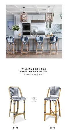 چهارپایه بار ویلیامز سونوما پاریسی - تقلیدی
