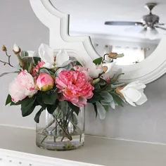قطعات DIY با گل مصنوعی