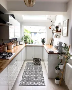 20 ایده زیبای آشپزخانه گالی |  فیفی مک گی |  داخلی + وبلاگ نوسازی