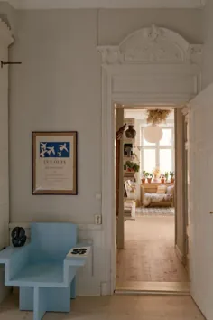 ترکیبی از سبک ها در یک آپارتمان تاریخی پاریسی