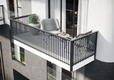 Balkongeländer von klassisch bis modern- Staketengeländer |  Ganzglasgeländer |  Sichtschutz für Deinen Balkon
